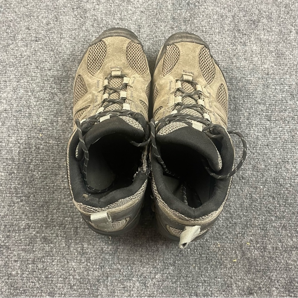 MERRELL Men’s Yokota Hiking Shoe Tan/Black size: 10.5 - Picture 2 of 13